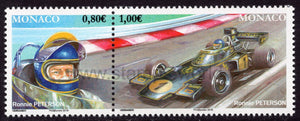 Monaco. 2016 Ronnie Peterson. Formula 1 Legend. MNH