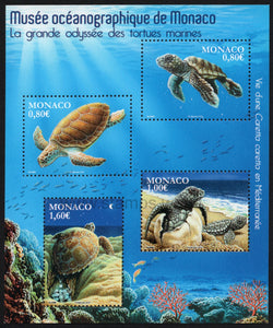 Monaco. 2016 Oceanographic Museum. Sea Turtles. MNH