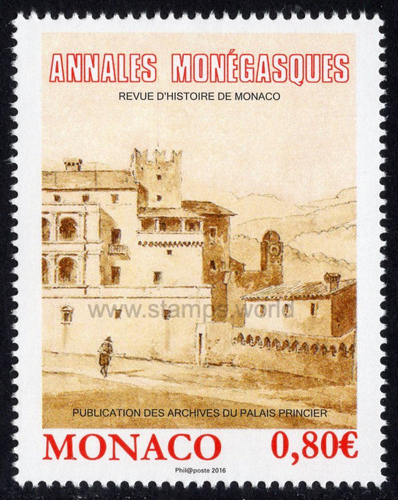 Monaco. 2016 Monegasque Annals. MNH
