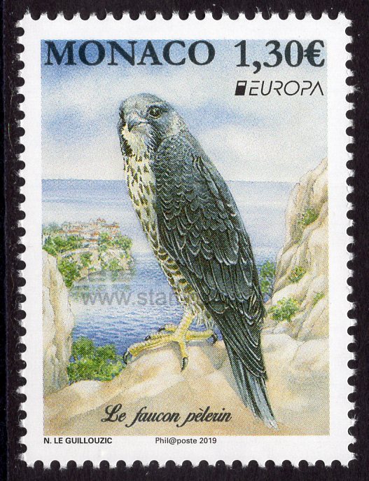 Monaco. 2019 Europa. National Birds. MNH