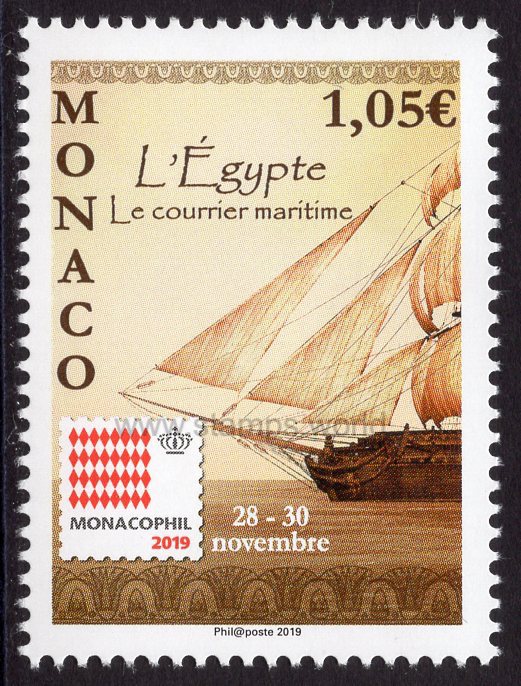 Monaco. 2019 MONACOPHIL 2019. MNH