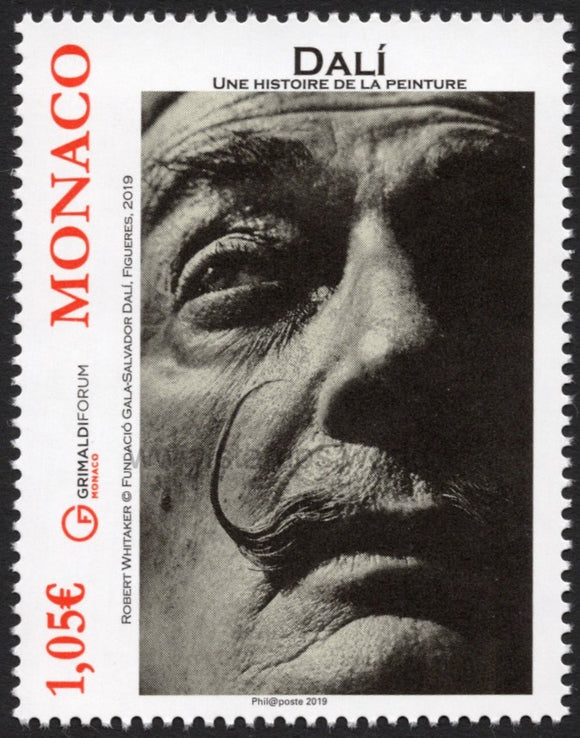 Monaco. 2019 Salvador Dali. MNH