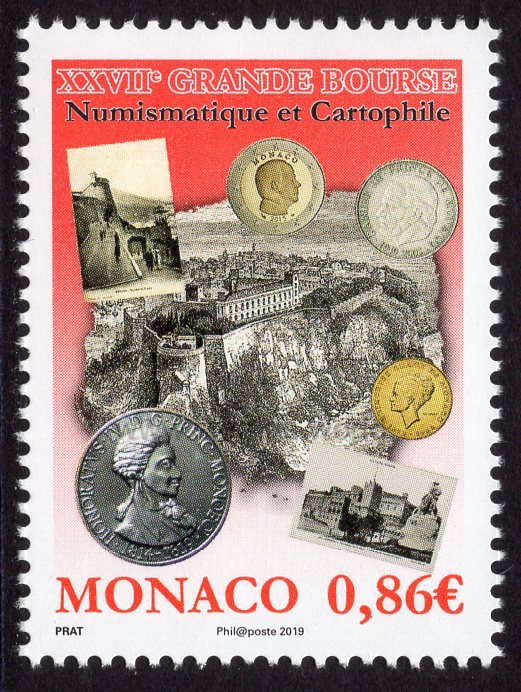 Monaco. 2019 27th Grande Bourse. MNH