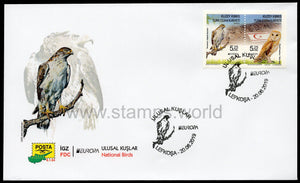 Cyprus Turkish. 2019 Europa. National Birds. FDC