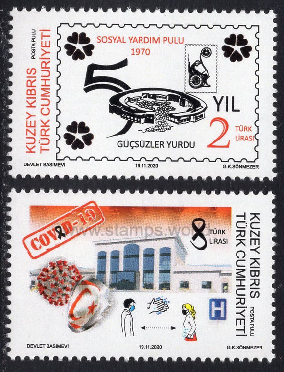 Cyprus Turkish. 2020 Anniversaries and Events. MNH