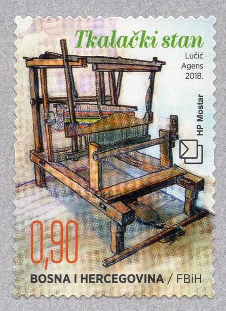 Bosnia and Herzegovina. Mostar. 2018 Ethnological treasures. The loom. MNH