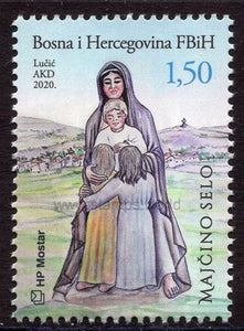 Bosnia and Herzegovina. Mostar. 2020 Medjugorje. Mother's Village. MNH