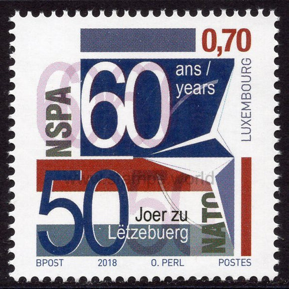 Luxembourg. 2018 50 years of NSPA 