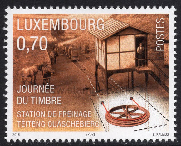 Luxembourg. 2018 Stamp Day. MNH