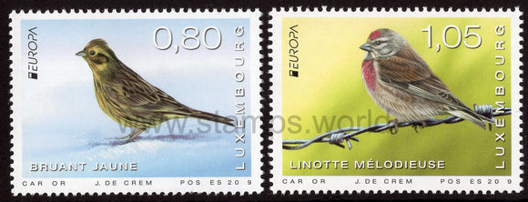 Luxembourg. 2019 Europa. Birds. MNH