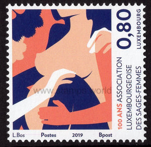 Luxembourg. 2019 100 years of Luxembourg Midwives Association. MNH