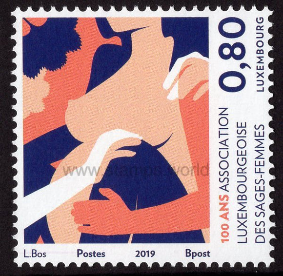 Luxembourg. 2019 100 years of Luxembourg Midwives Association. MNH
