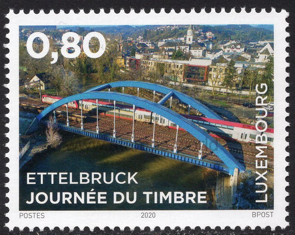 Luxembourg. 2020 Stamp Day. Town of Ettelbruck. MNH