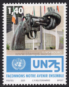 Luxembourg. 2020 75 years of United Nations. MNH