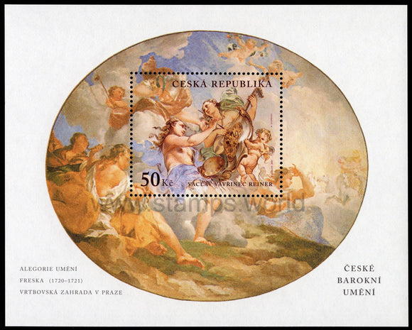 Czech Republic. 2001 Baroque Art. MNH