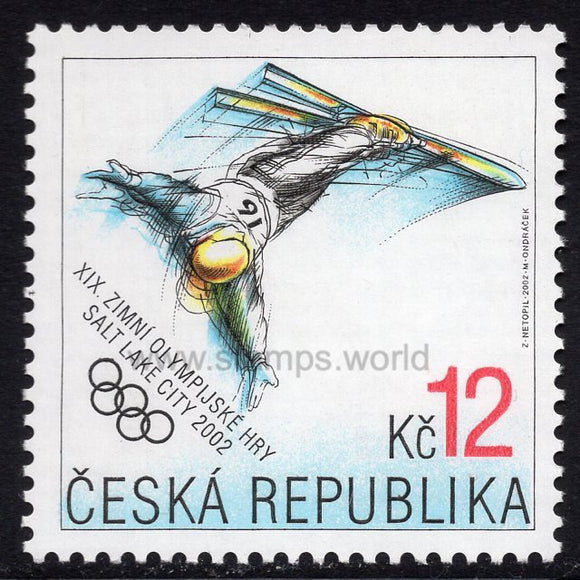 Czech Republic. 2002 Winter Olympic Games. Salt Lake City. MNH