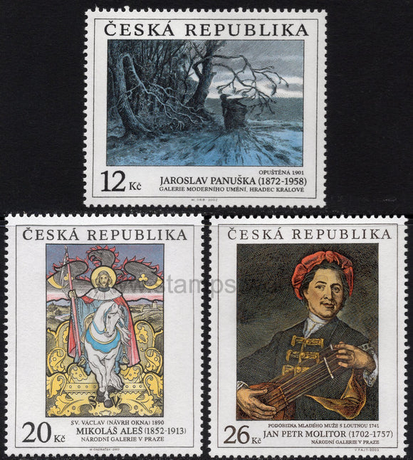 Czech Republic. 2002 Art. Paintings. MNH