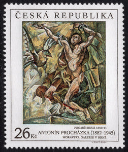Czech Republic. 2004 Brno. Prometheus - Antonin Prochazka. MNH