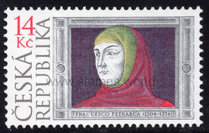 Czech Republic. 2004 Francesco Petrarca. MNH