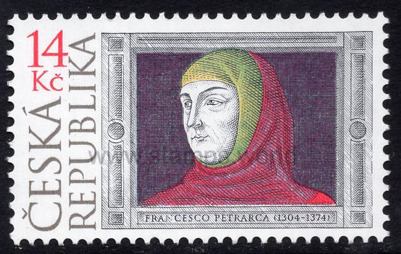 Czech Republic. 2004 Francesco Petrarca. MNH