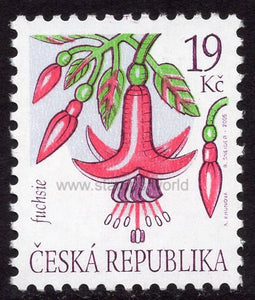 Czech Republic. 2005 Flowers. Fuchsia. MNH