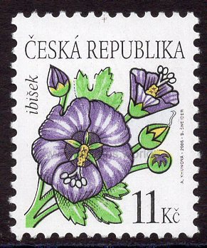 Czech Republic. 2006 Flowers. Marshmallow. MNH