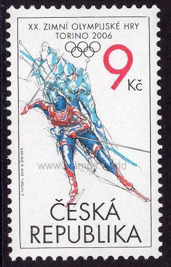 Czech Republic. 2006 Winter Olympic Games. Torino. MNH