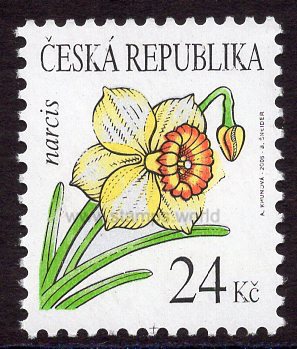 Czech Republic. 2006 Flowers. Daffodil. MNH
