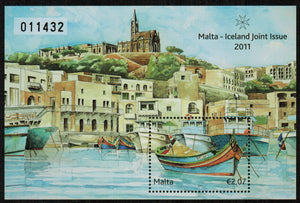 Malta. 2011 Fishing Villages. MNH