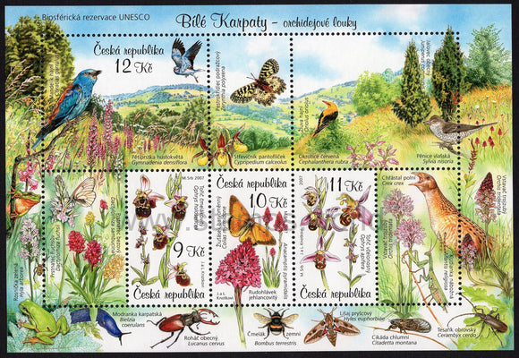 Czech Republic. 2007 Nature Conservation: White Carpathian Mountains. MNH