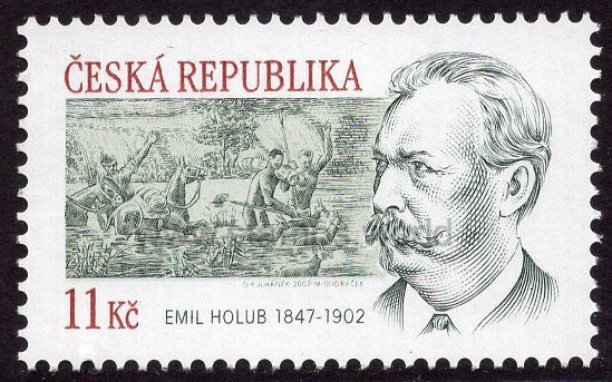 Czech Republic. 2007 Emil Holub. Explorer. MNH