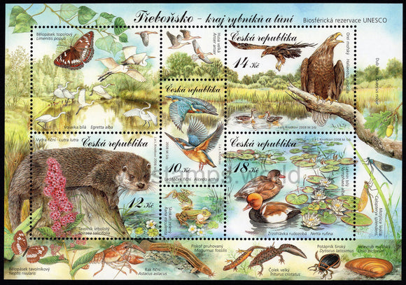 Czech Republic. 2008 Nature Protection. Trebonsko. MNH