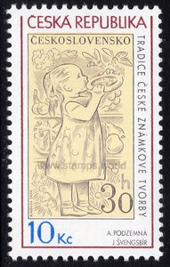 Czech Republic. 2009 Tradition of Czech Stamp Design. A. Podzemna. MNH