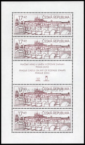 Czech Republic. 2010 Exhibition "Prague Castle in The Art of Postage Stamp". MNH