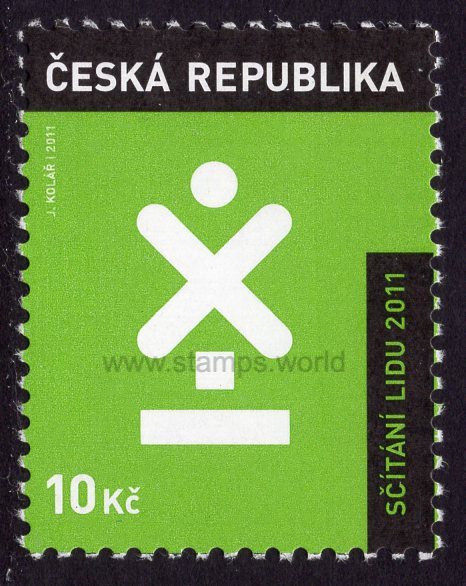 Czech Republic. 2011 Census. MNH