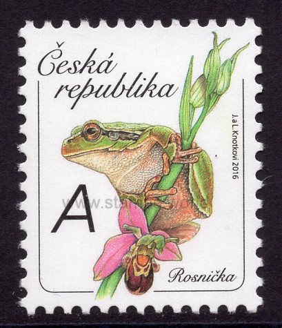 Czech Republic. 2016 Tree Frog. MNH