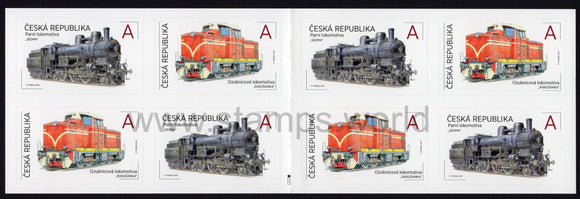Czech Republic. 2017 The World on the Rails. Booklet. MNH