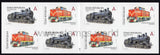 Czech Republic. 2017 The World on the Rails. Booklet. MNH