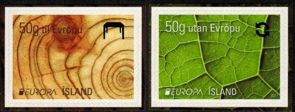 Iceland. 2011 Europa. Forests. MNH