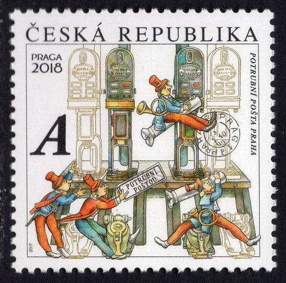 Czech Republic. 2017 Pneumatic post. MNH