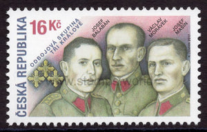 Czech Republic. 2017 "Three Kings". Anti-Nazi resistance group. MNH