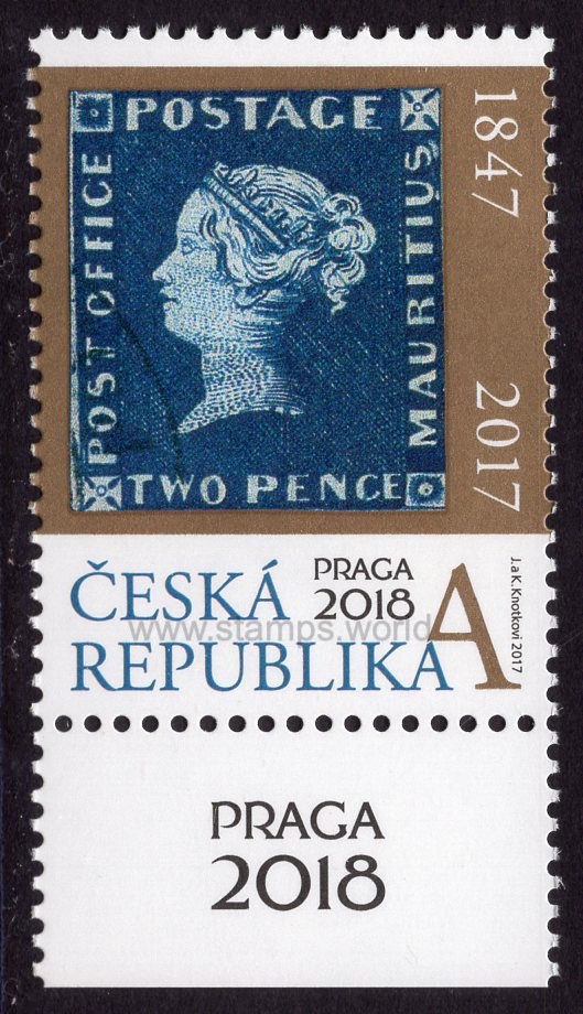 Czech Republic. 2017 Mauritius in the Czech Republic. MNH