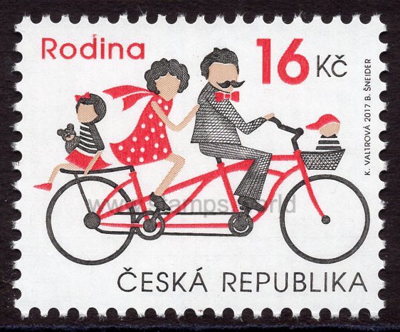 Czech Republic. 2017 Family. MNH