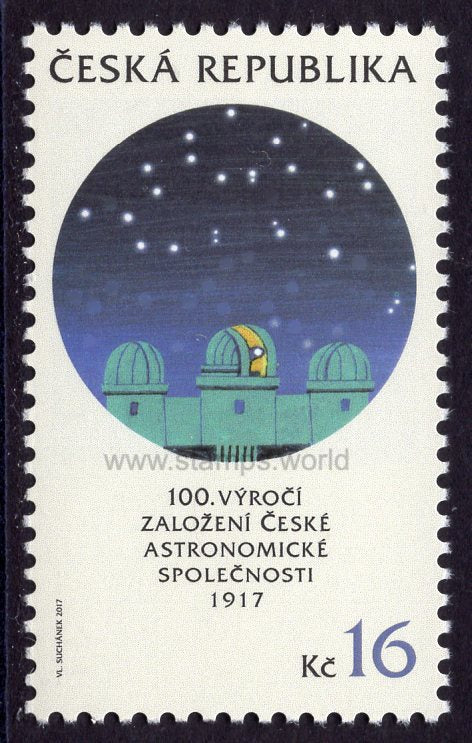 Czech Republic. 2017 Czech Astronomical Society. MNH