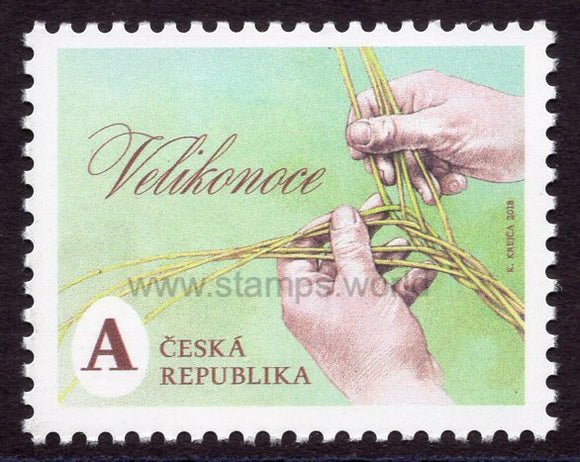 Czech Republic. 2018 Easter. MNH