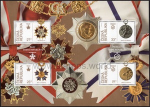Czech Republic. 2018 Orders and Medals. MNH