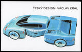 Czech Republic. 2019 Czech design. Vaclav Kral. Booklet. MNH