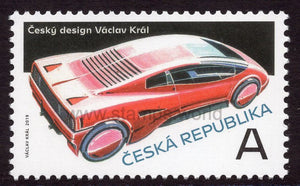 Czech Republic. 2019 Czech design. Vaclav Kral. MNH