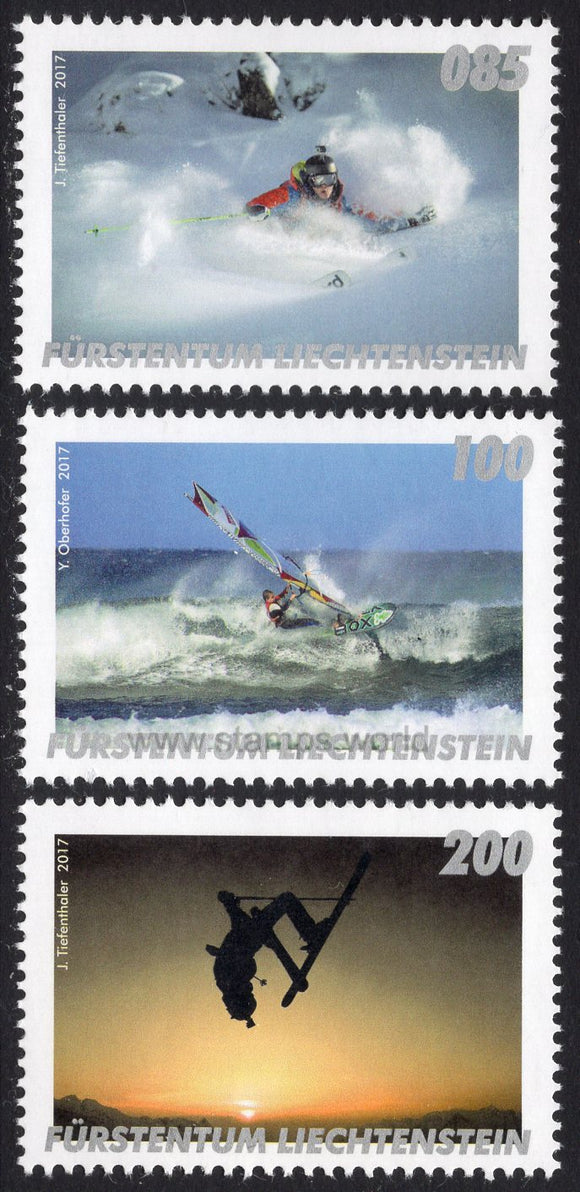 Liechtenstein. 2017 Outdoor Sports. MNH