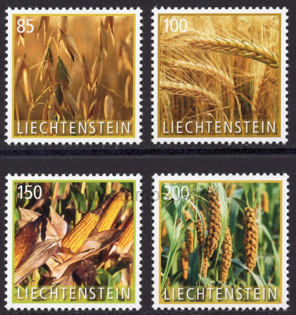 Liechtenstein. 2017 Crop Plants. Grain. MNH